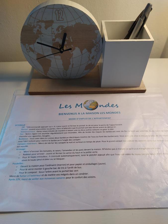 Les Mondes - Appartement Bas De Maison Ensues la Redonne Bagian luar foto